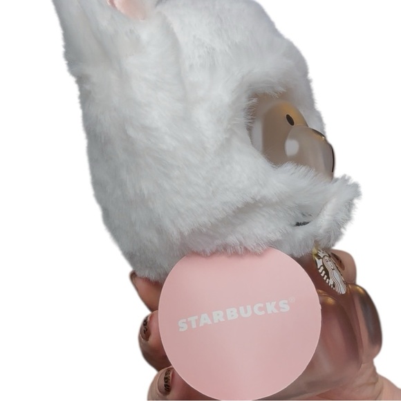 Starbucks Winter Bear 19oz Glass Straw Cup Tumbler new with tags - Picture 6 of 7